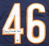 Doug Plank Signed Chicago Bear Jersey 1985 "46 Defense" Named for Him / Gameday