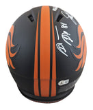 Broncos (4) Elway, Sharpe, Smith +1 Signed Eclipse F/S Speed Proline Helmet BAS