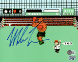 MIKE TYSON AUTOGRAPHED FRAMED 8X10 PHOTO NINTENDO PUNCH-OUT!! IN BLUE BECKETT