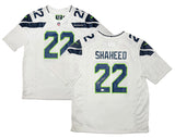 Rashid Shaheed Autographed Seahawks Nike White Game Jersey Beckett