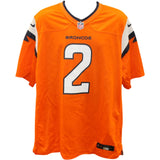Patrick Surtain Autographed Denver Broncos Orange Nike XL Jersey Beckett 56423