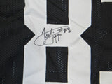 Louis Lipps Autographed Black Pro Style Jersey- JSA W Authenticated *8
