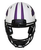 Ray Lewis Signed Baltimore Ravens Authentic Lunar Helmet 2 insc. Beckett 41204