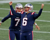 Nick Folk Signed New England Patriots Jersey (JSA COA) Place Kicker since 2019