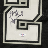 Gregg Popovich Signed Jersey PSA San Antonio Spurs Autographed