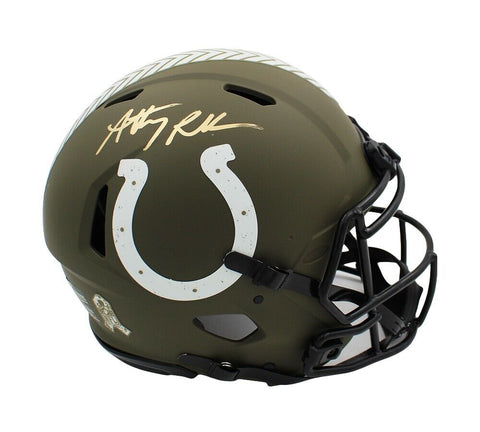 Anthony Richardson Signed Indianapolis Colts Speed Authentic STS NFL Helmet