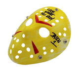 Ari Lehman Signed Friday the 13th Yellow Costume Mask - Look What You Did
