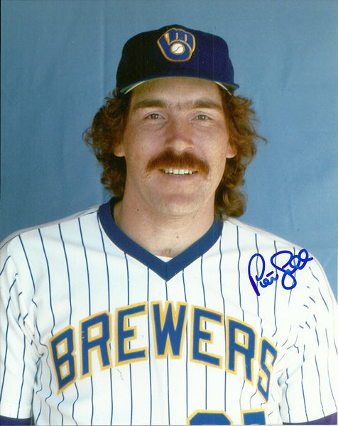 Brewers 1982 AL Championship Pitcher PETE LADD Signed 8x10 Photo #4 AUTO