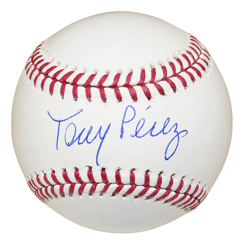 Reds TONY PEREZ Signed Rawlings Official MLB Baseball - SCHWARTZ