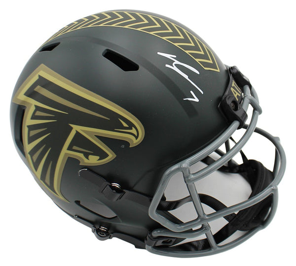 Bijan Robinson Signed Atlanta Falcons Speed Full Size STS 4 NFL Helmet