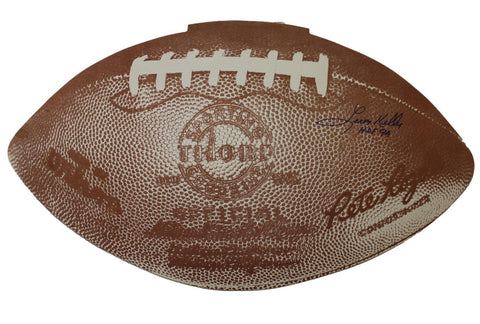 Leroy Kelly Signed Cleveland Browns 1000 Yard Booklet Signed Twice BAS 36460