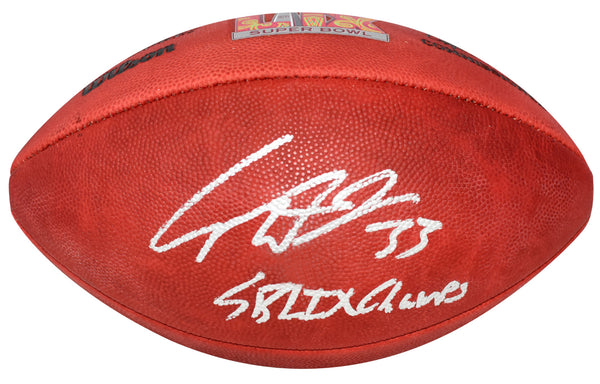 COOPER DEJEAN SIGNED PHILADELPHIA EAGLES SUPER BOWL 59 FOOTBALL W/ SB LIX CHAMPS