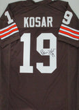 Browns Quarterback BERNIE KOSAR Signed Custom Replica Brown Jersey AUTO - JSA