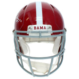 Jameson Williams Autographed Alabama Crimson Tide Speed Authentic Helmet Beckett