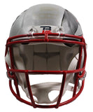 TOM BRADY Autographed Bucs / Patriots Mashup Authentic Helmet FANATICS LE 12
