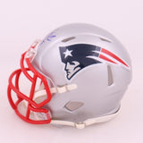 Vince Wilfork Signed New England Patriots Mini Helmet JSA COA/2xSuper Bowl Champ