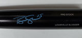 Brewers BEN SHEETS Signed Louisville Slugger Black Bat AUTO - BAS