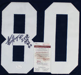 Alvin Harper "2x S B Champ 92, 93" Signed Dallas Cowboys Jersey (JSA COA) W.R.