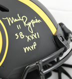 Doug Williams John Riggins Mark Rypien Signed F/S Eclipse Speed Authentic Helmet