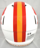 Warren Sapp Signed Buccaneers F/S 76-96 Speed Authentic Helmet HOF BeckettW Holo