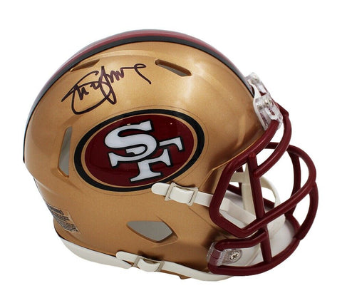 Steve Young Signed San Francisco 49ers Speed 1996-08 NFL Mini Helmet