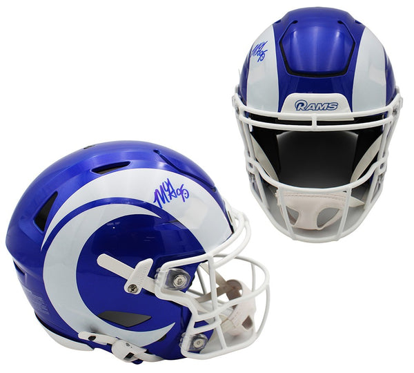 Myles Garrett Signed Los Angeles Rams SpeedFlex Authentic Alternate NFL Helmet
