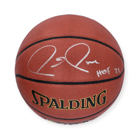 Paul Pierce Signed Autographed Spalding Basketball w/ HOF 21 Inscription NEP
