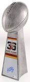 Gary Clark Washington Redskins Signed Replica 15 Inch Lombardi Trophy (COA)
