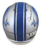 Lions Jameson Williams Authentic Signed Speed Mini Helmet W/ Case BAS Witnessed