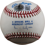 Rod Carew Autographed/Signed California Angels AL Baseball HOF 91 Beckett 56509