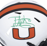 JONATHAN VILMA Autographed Miami Hurricanes Speed Mini Helmet FANATICS