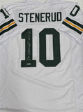JAN STENERUD Signed Custom Replica White Jersey AUTO w/ HOF 91 - BAS