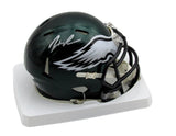 HAASON REDDICK Autographed Speed Mini Helmet Eagles JSA 176714