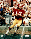 Billy Kilmer Autographed 8x10 Photo Washington Redskins JSA