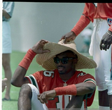 Lamar Thomas Signed Miami Hurricanes Jersey (JSA COA) 8 Year Veteran NFL WR