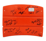 1986 NY Mets Alumni Signed Shea Stadium Seatback- Gary Carter, Dwight Gooden
