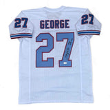 Eddie George Autographed Signed Jersey with 96 NFL ROY inscription - Beckett - W