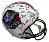 NFL Hall of Famers Multi-Signed (23) Full Size Replica Football Helmet 213072