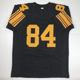 Autographed/Signed Antonio Brown Pittsburgh Steelers CR Black Jersey JSA COA