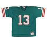 Dan Marino Signed Miami Dolphins Mitchell & Ness Teal NFL Jersey