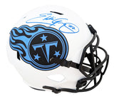 Tennessee Eddie George Signed Lunar Full Size Speed Rep Helmet W/ Case Fanatics