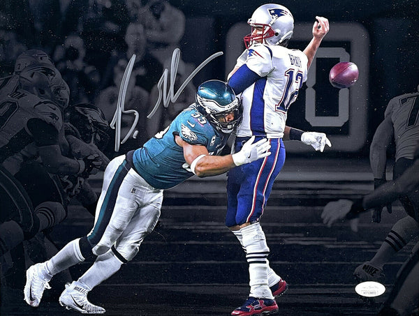 Brandon Graham Signed 11x14 Philadelphia Eagles Spotlight Photo JSA ITP