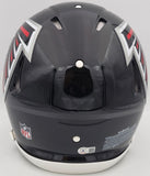 KYLE PITTS AUTOGRAPHED FALCONS BLACK FULL SIZE AUTHENTIC HELMET BECKETT 203859