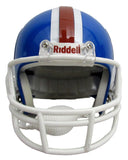 Mike Shanahan Signed/Auto Denver Broncos Mini Football Helmet JSA 213086