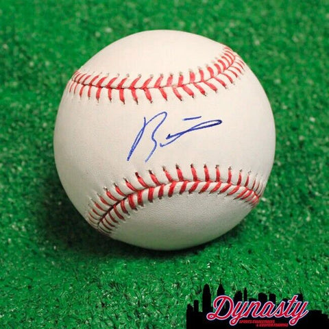 Johan Rojas Autographed Signed Philadelphia Phillies OML Baseball JSA PSA Pass
