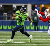 Kenneth Walker III Signed Seattle Seahawks 35"x 43" Framed Jersey (Beckett) R.B.