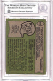 Tony Dorsett Autographed 1978 Topps #315 Trading Card HOF Beckett 39010