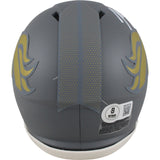 John Lynch Autographed Tampa Bay Buccaneers Slate Mini Helmet Beckett 49981