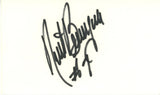 Kurt Bevacqua Autographed San Diego Padres Index Card Beckett 45304