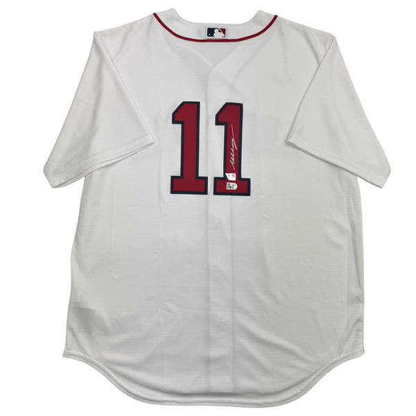 Autographed/Signed Marcelo Mayer Red Sox Authentic Jersey Fanatics COA